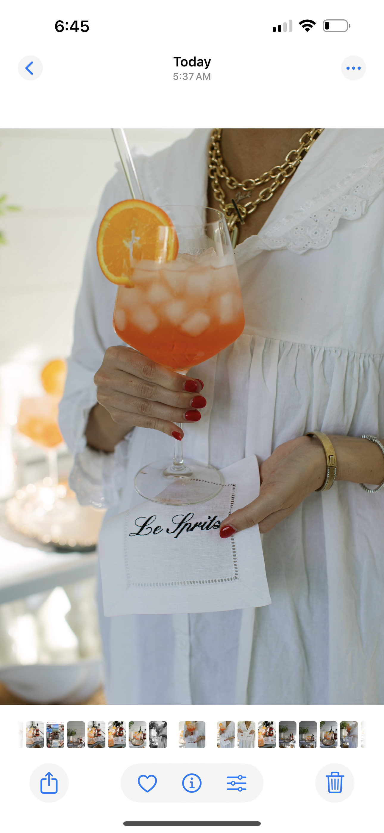 Le Spritz Napkins